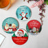 Personalised Merry Christmas MDF Coaster  Set Of 4 - Uncommongifts.in